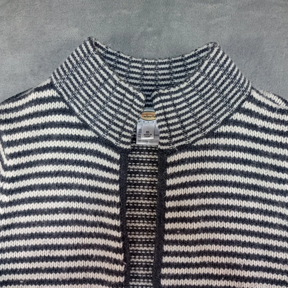 Talbots Merino Wool‎ Lambs Wool Angora Rabbit Hair Sweater Cape Womens Petite XL